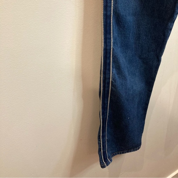 REPLAY Sz 28 Reg  Side Strip Button Fly Mid Wash High Rise Jeans - Picture 5 of 14